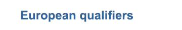 European qualifiers