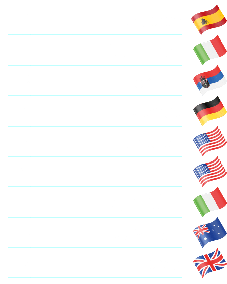1,Alcaraz,￼,2,Sinner,￼,3,Djokovic,￼,4,Zverev,￼,5,Shelton,￼,6,Fritz,￼,7,Musetti,￼,8,De Minaur,￼,9,Draper,￼