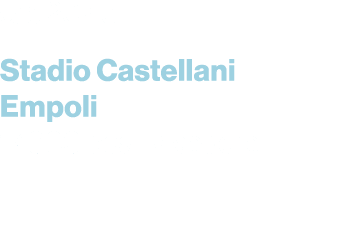 ore 20.45 Stadio Castellani Empoli 17.000 posti a sedere