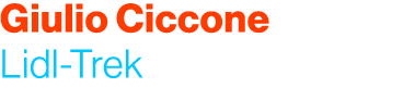 Giulio Ciccone Lidl Trek 