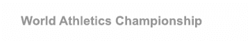 World Athletics Championship 