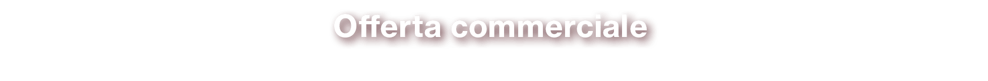 Offerta commerciale 