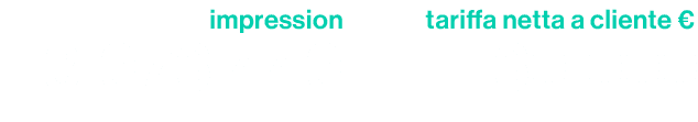 impression,tariffa netta a cliente € ,3.976.449 ,60.000 