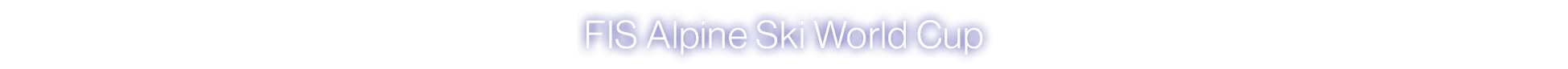 FIS Alpine Ski World Cup