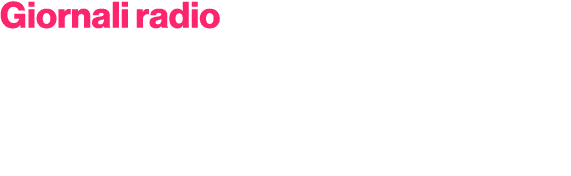 Giornali radio Gr1 Sport delle 8.00, 13.00, 19.00 e 24.00 Gr2 delle 7.30, 13.30 e 19.30 servizi in tutte le pagine sp...