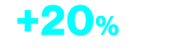 +20%
