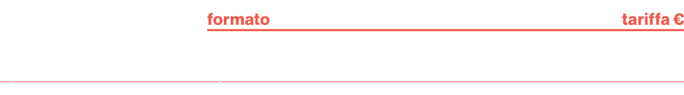 ,formato,,tariffa €,sport 1,spot 30\“,,1.000