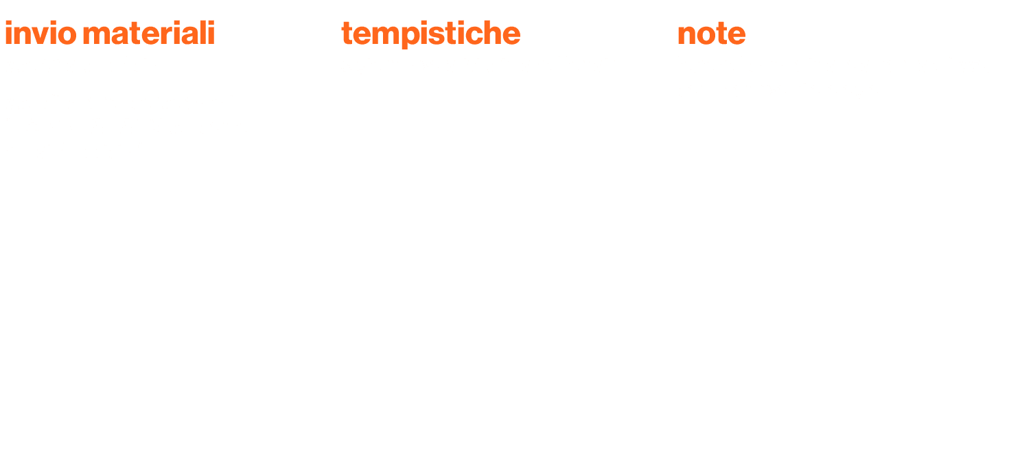 invio materiali,tempistiche,note,spot raipubblicita it specificare nel corpo e-mail   RADIO ITALIA TV per conto di Ra   