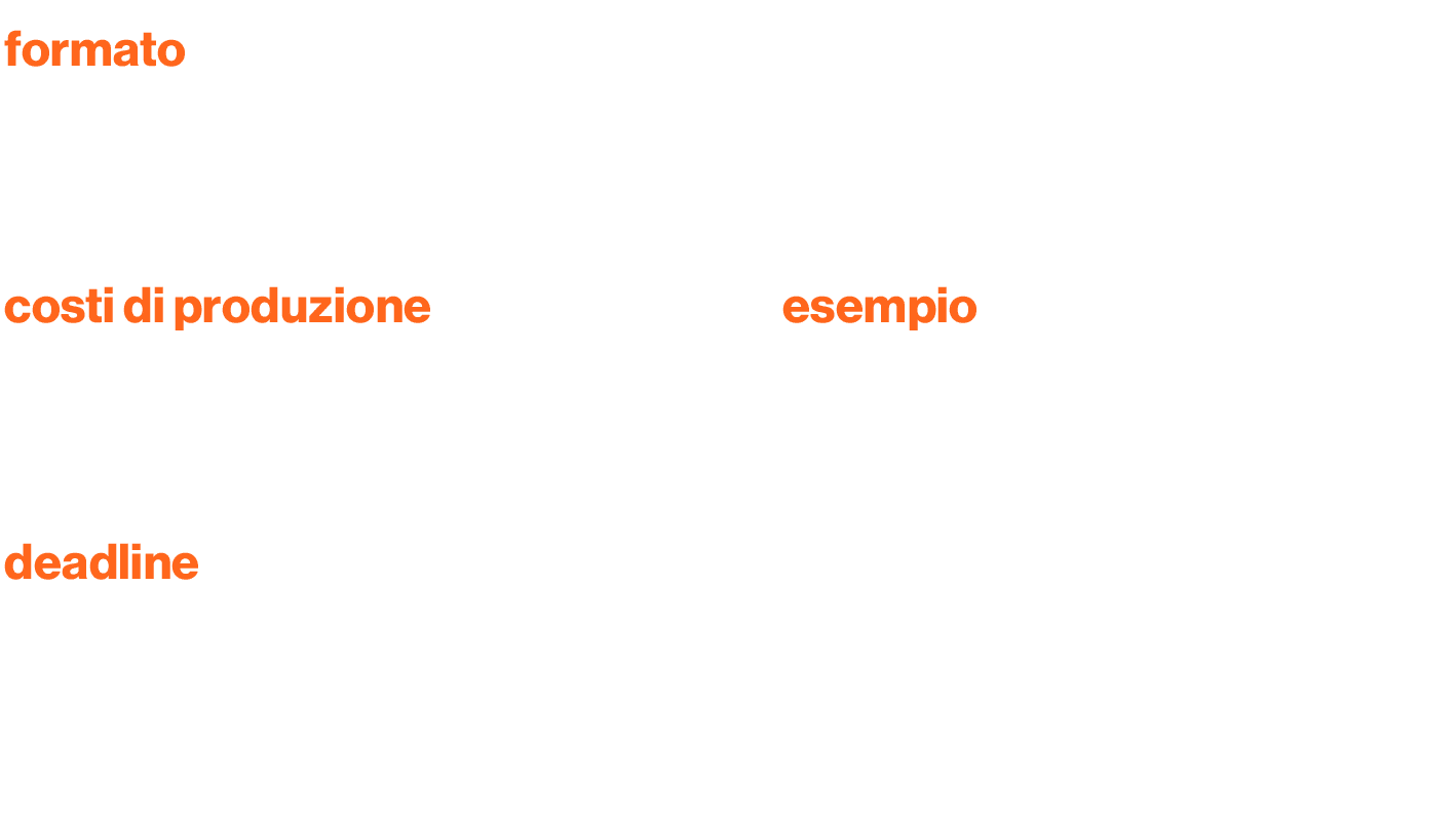 formato,,Filmato pubblicitario, in posizione di prestigio fuoribreak, inserito in una cornice personalizzata con elem   