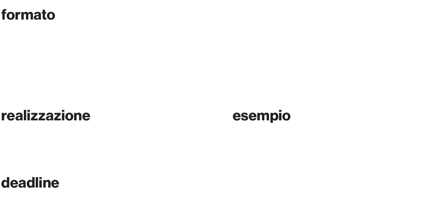formato,,Brevi messaggi che promuovono il brand live con le voci dei conduttori in apertura delle Rubriche Speciali,    