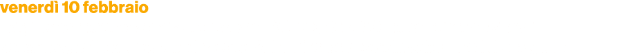 venerd 10 febbraio I big interpretano cover di successi anni ’60, ’70, ’80 e ‘90, italiani e internazionali, accompa...