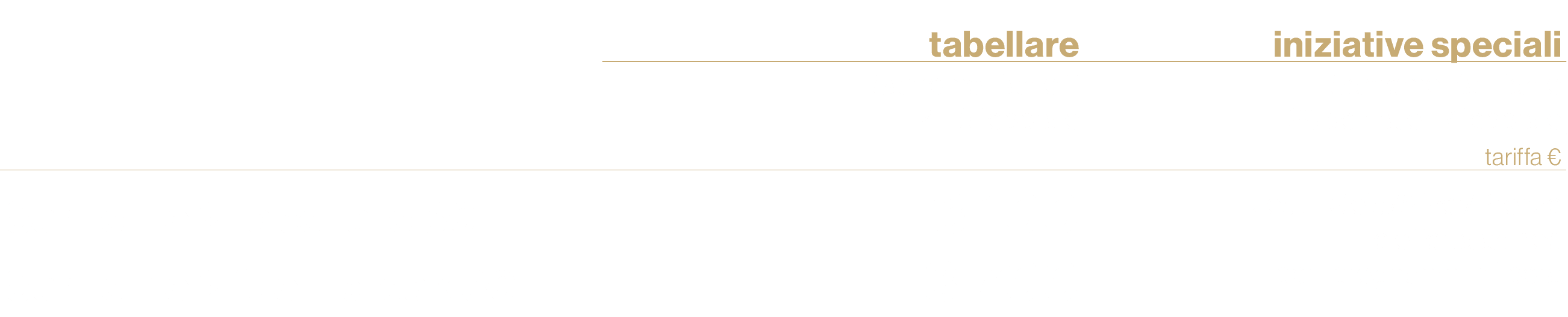 ,tabellare,iniziative speciali,,Sanremo Radio 2 4 10 febbraio,Sanremo Rai Radio 28 gennaio 17 febbraio,,,tariffa € ,S...