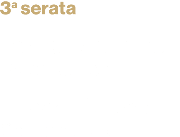 3a serata Teresa Mannino Co conduttore Russell Crowe Co conduttore
