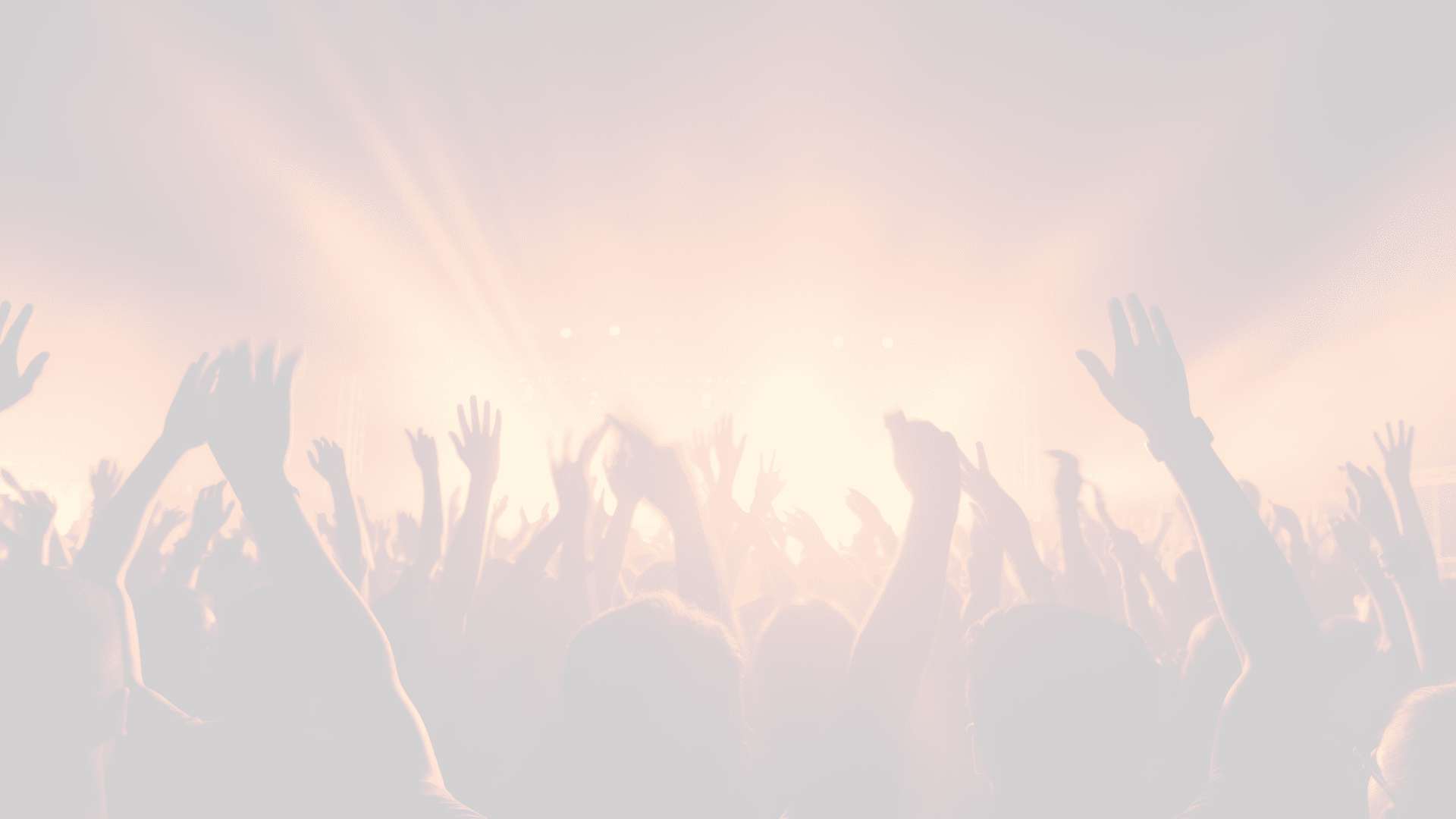 black silhouettes music concert poster concept