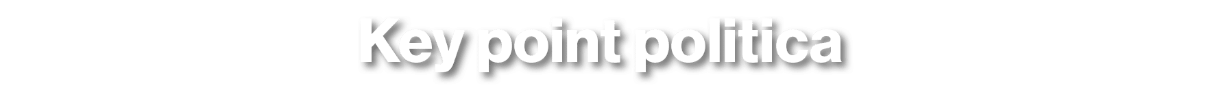 Key point politica