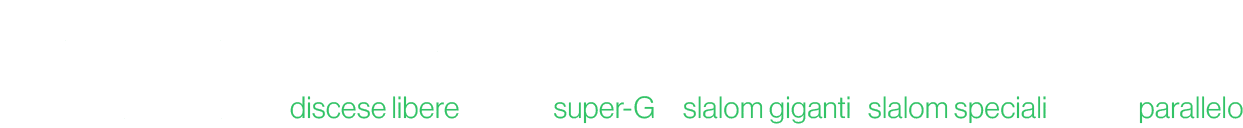21,42,14,7,10,10,1,localit ,gare,discese libere​,super G,slalom giganti​,slalom speciali​,parallelo