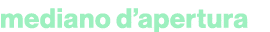mediano d’apertura