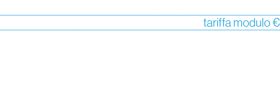 ,inserimenti,billboard 4''+4'',,,tariffa modulo €,￼,25 ap + 25 ch,83.500,￼,16 ap + 16 ch