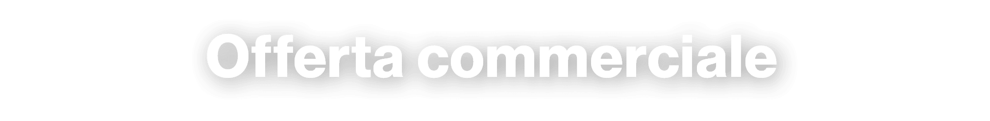 Offerta commerciale