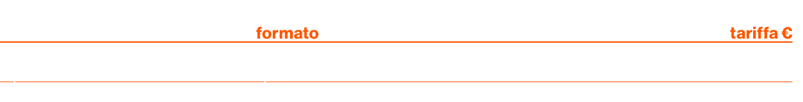 ,formato,,,,,,,,tariffa €,,Sport 1,spot 30,”,,,,,,,1.000,